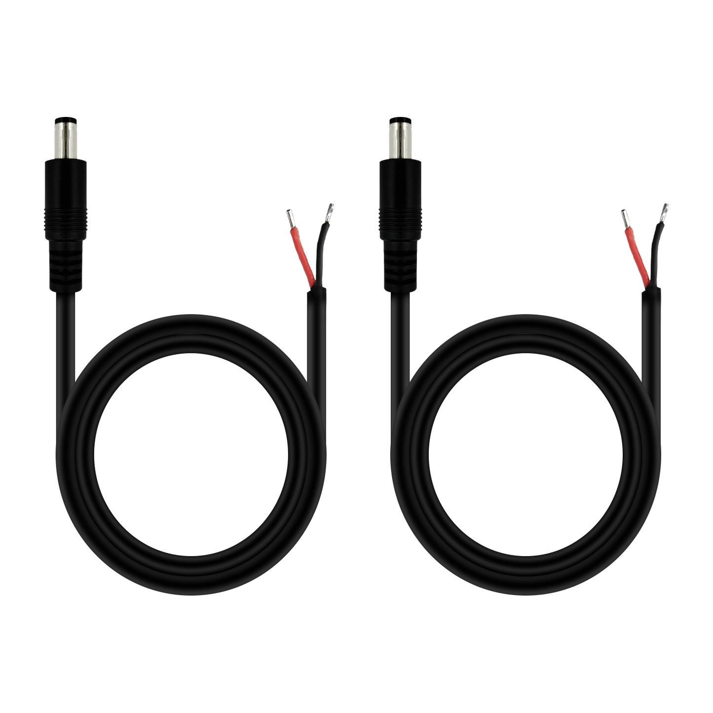 5.5x2.5mm 12V DC Power Cord Barrel Connector Tail Fiber Repair Power Cord for CCTV Surveillance Camera LED Strip Light DVR Router