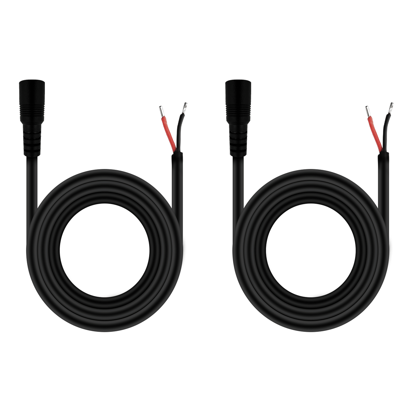 5.5x2.5mm 12V DC Power Cord Barrel Connector Tail Fiber Repair Power Cord for CCTV Surveillance Camera LED Strip Light DVR Router