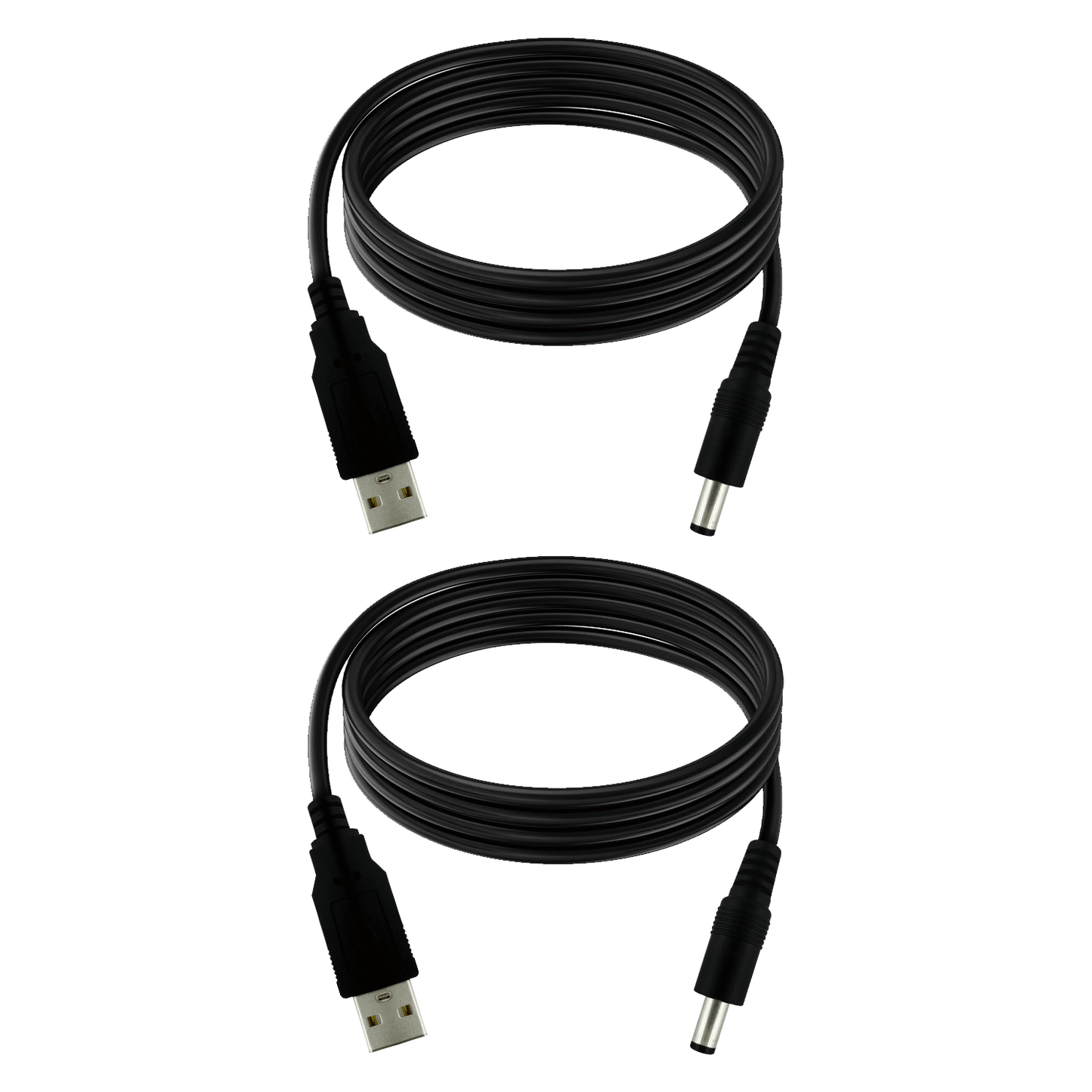 USB Male to DC5.5x2.1mm Male 12V 3A Power Splitter Power Adapter