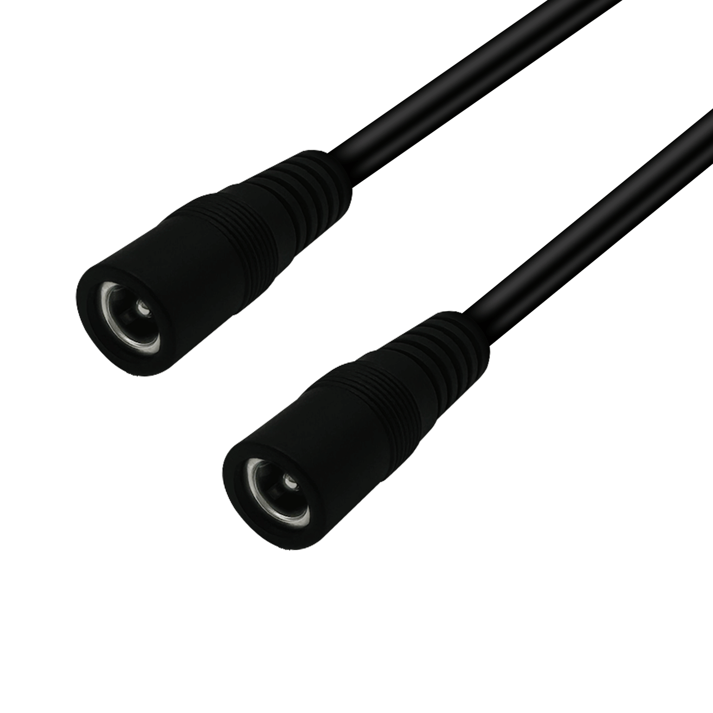 DC5.5x2.1mm Female to Female 12V 5A Barrel Connector, 18AWG, 12V Power Extension Cord