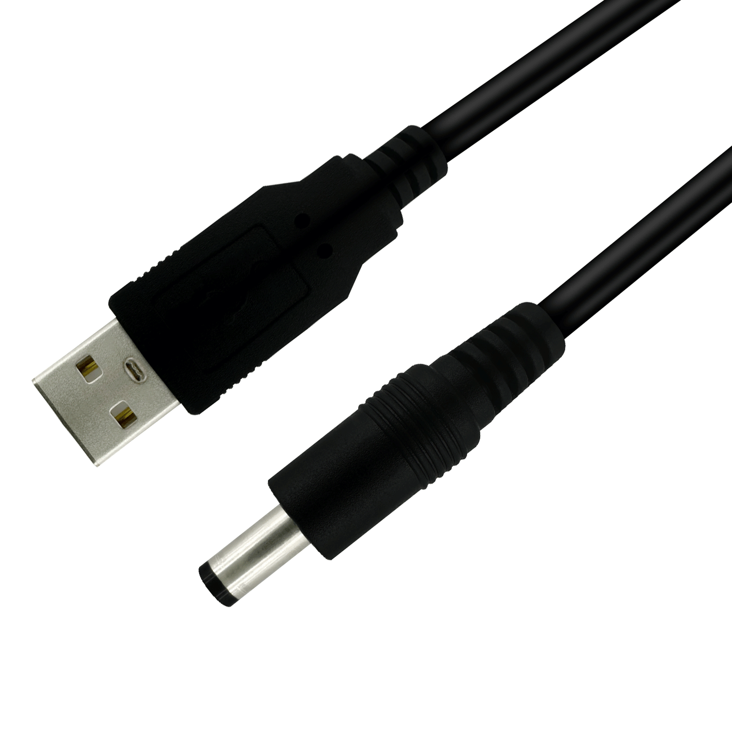 USB Male to DC5.5x2.1mm Male 12V 3A Power Splitter Power Adapter