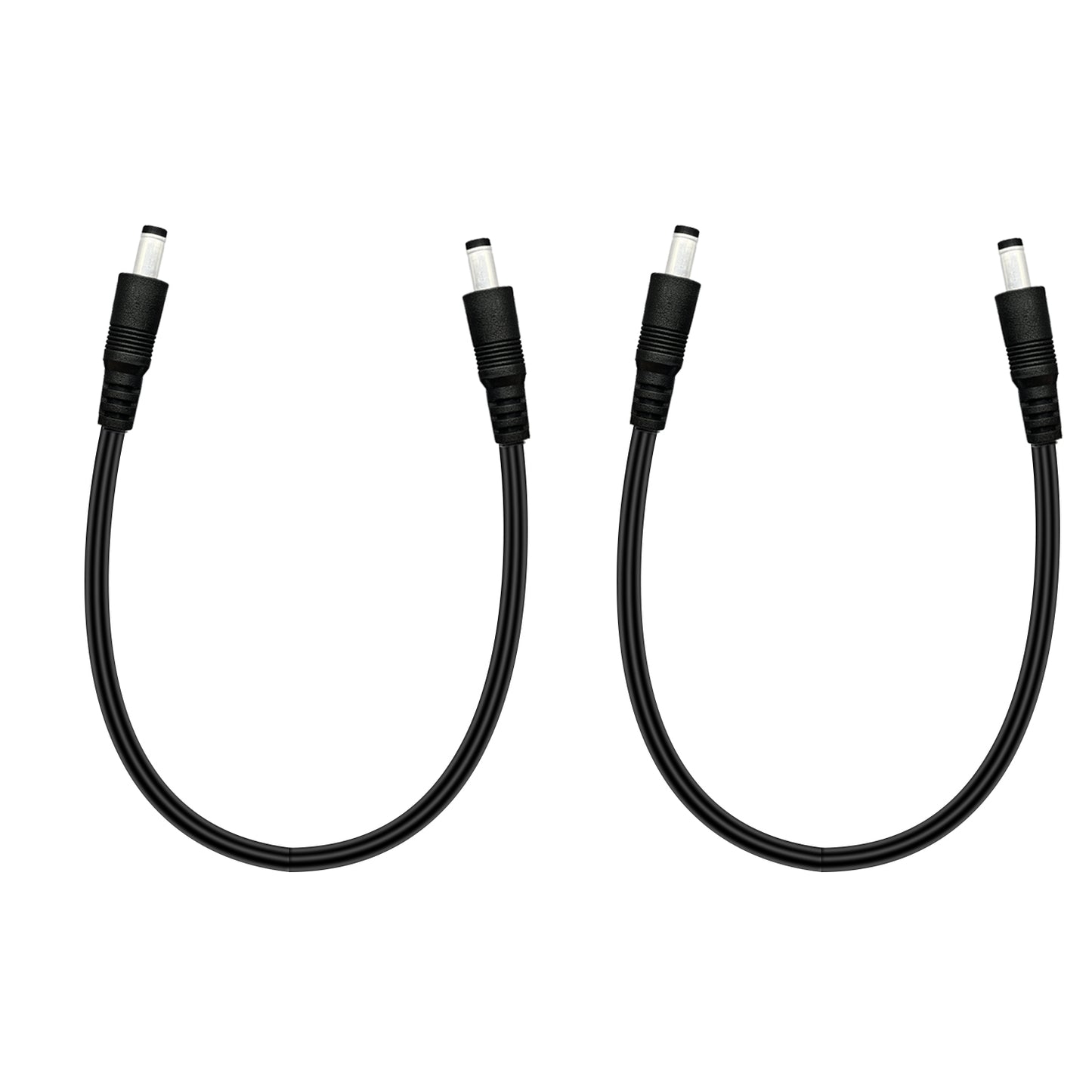 DC5.5x2.5mm 12V Power Cord 18AWG Male to Male Extension Cable 5525 Connector