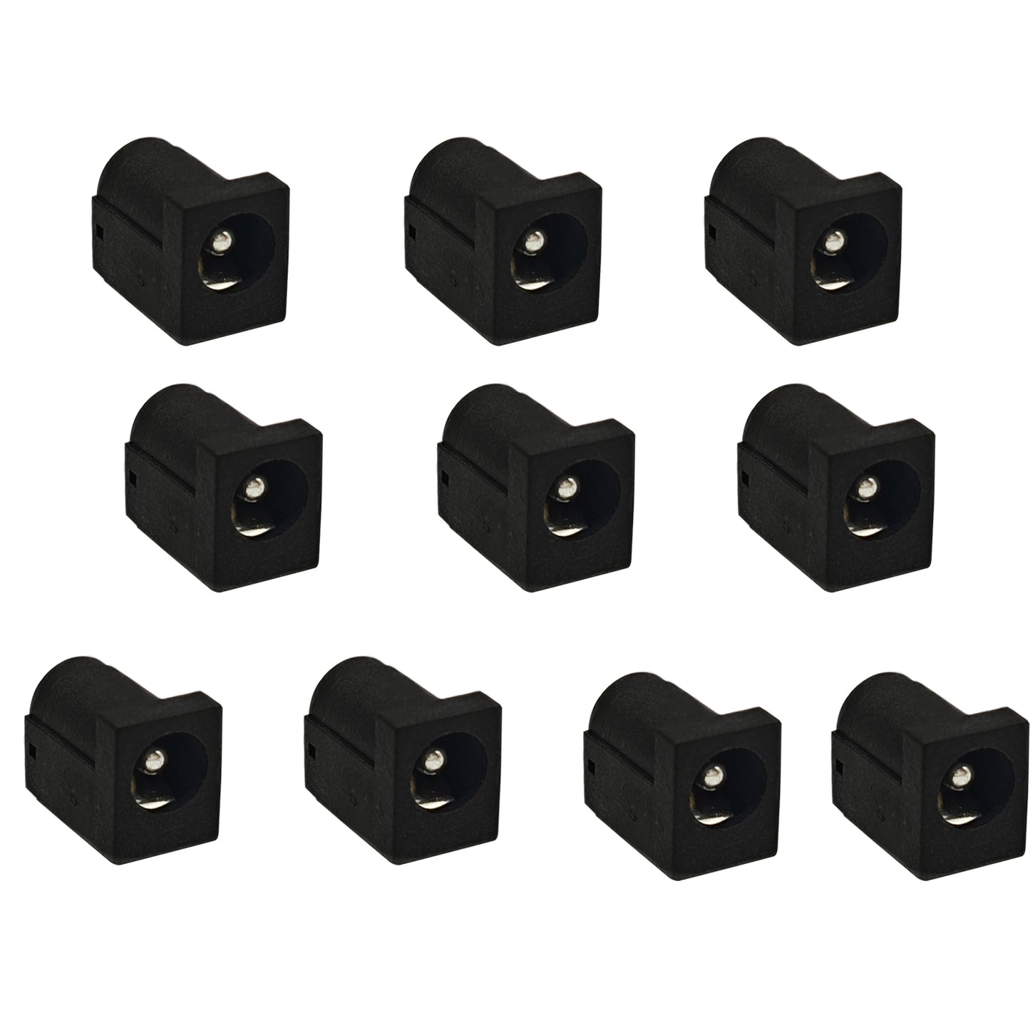 DC Power Jack 5.5 x 2.5mm Female DC Cartridge Jack Panel Mount Connector