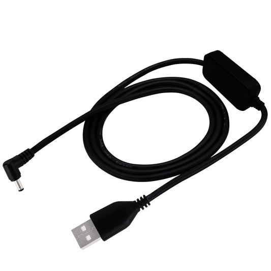 1pcs/3.3ft DC3.5x1.5mm 5V to DC 12V USB Voltage Boost Converter Cable,USB to 12v Adapter,Suitable for:IP Surveillance Cameras,Walkman Fans,LED Desk Lamps,Routers and Other Devices