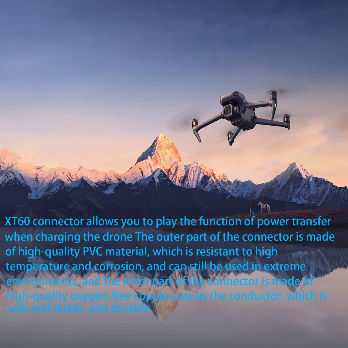 XT60 Connector Adapter XT60 Wireless Adapter for RC FPV Remote Control Vehicles Airplanes Drones Energy Storage Power Supply Solar Panel