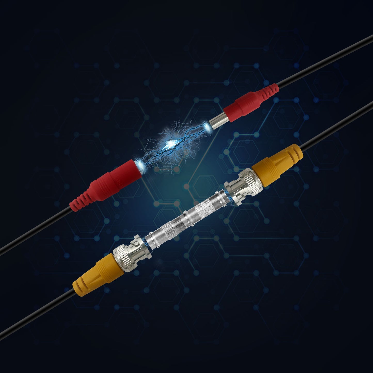 bnc Cable, coaxial Cable, dvr System Installation, CCTV Security Camera Connection Cable, Video Cable, Camera Extension Cable, Comes with 4 bnc connectors
