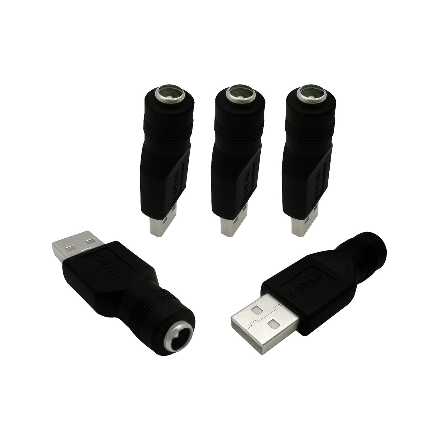 USB to DC5.5x2.1mm Adapter 12V 3A Power Charging Adapter