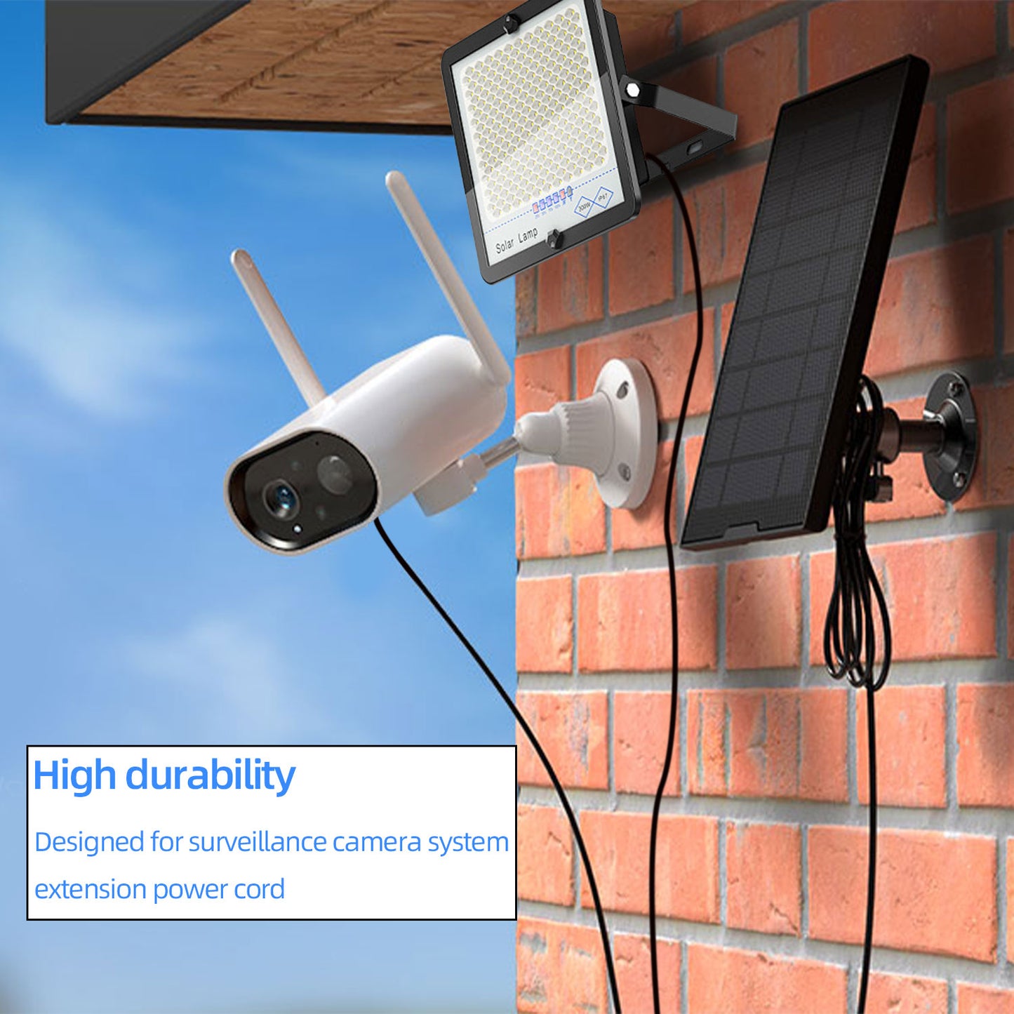 5.5x2.1mm 18AWG 12 Volt Splitter, Y-Shaped Power Distributor for LED Strip Splitter CCTV Surveillance Camera etc.