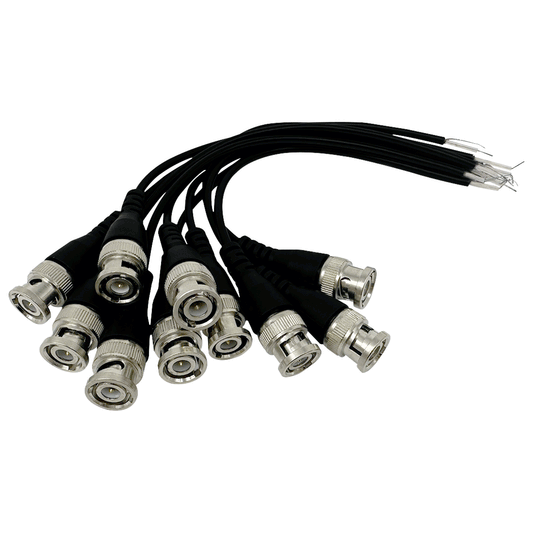 bnc Cable Male/Female, bnc Cable Pigtail Bare Wire for CCTV Camera Terminal Adapters and Other Devices