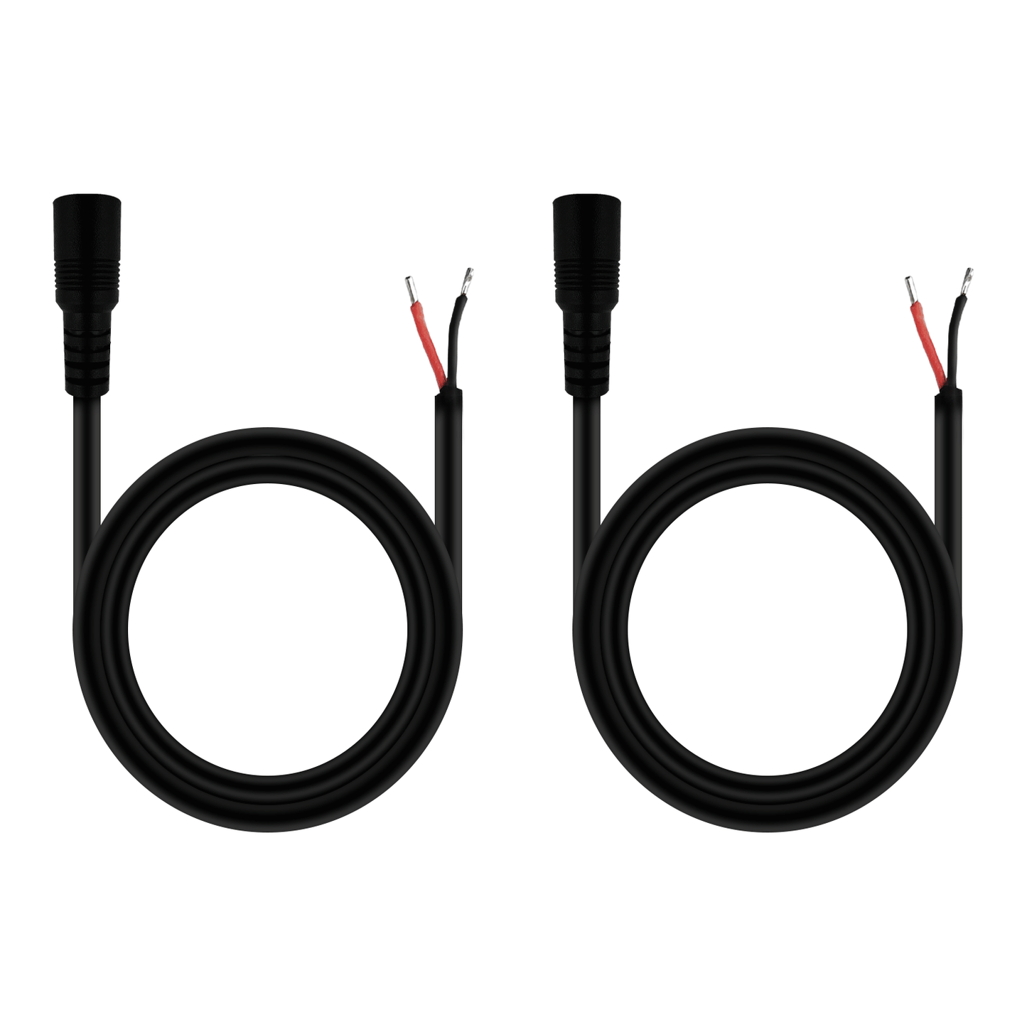 5.5x2.5mm 12V DC Power Cord Barrel Connector Tail Fiber Repair Power Cord for CCTV Surveillance Camera LED Strip Light DVR Router