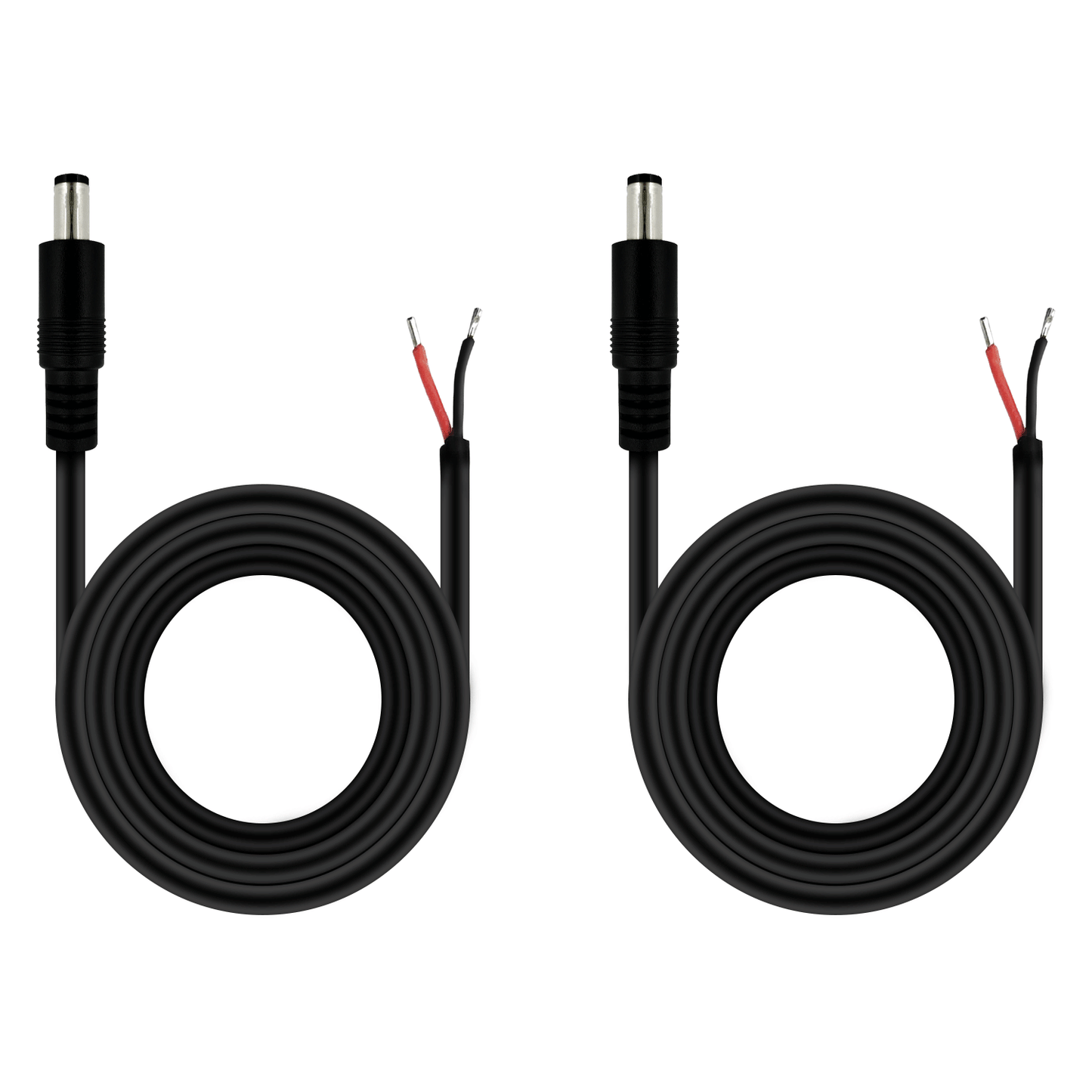 5.5x2.5mm 12V DC Power Cord Barrel Connector Tail Fiber Repair Power Cord for CCTV Surveillance Camera LED Strip Light DVR Router