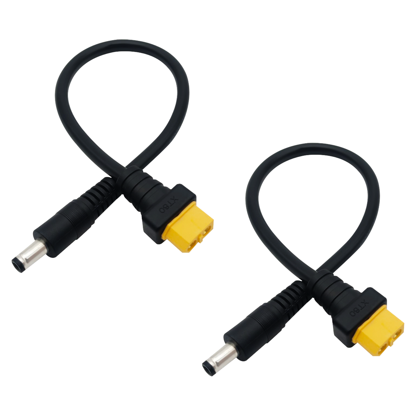 XT60 to DC5.5x2.1mm 14AWG Power Cord, Adapter for FPV, Goggles, Outdoor Power Cords, Solar Batteries, etc.