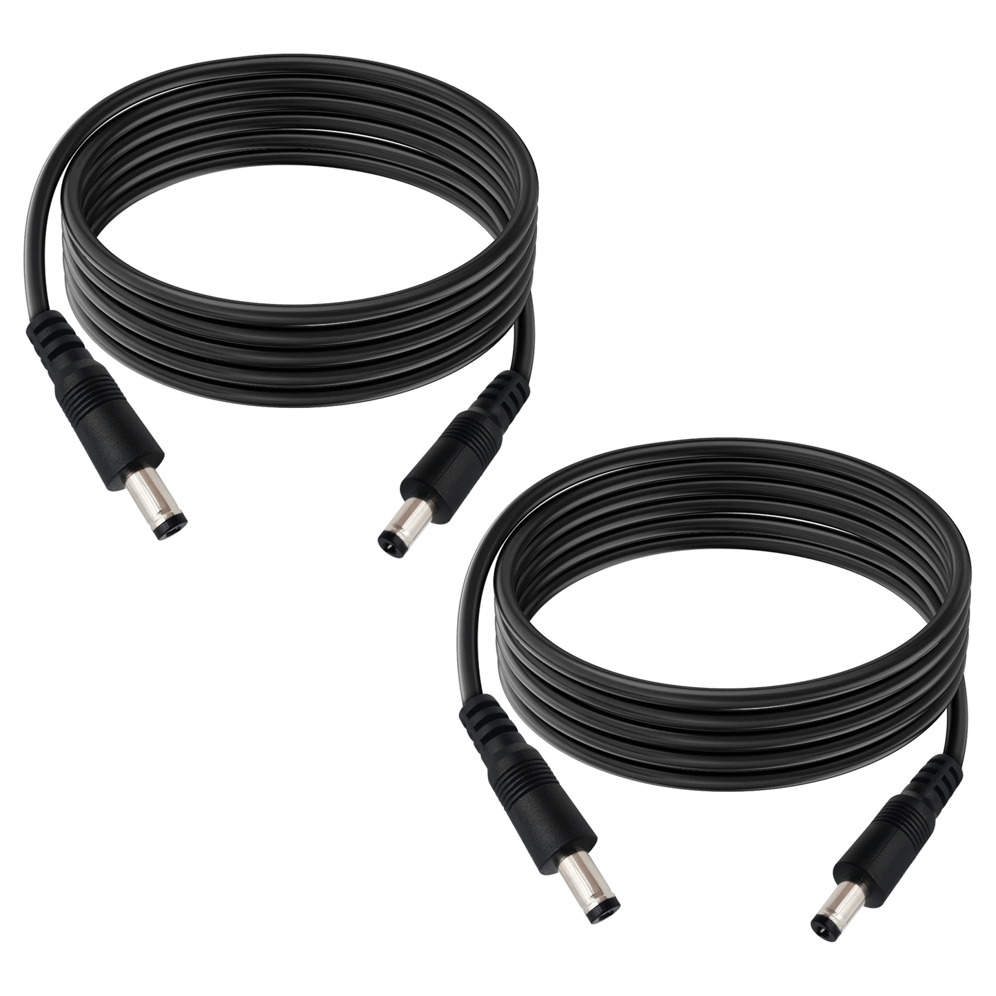 DC5.5x2.1mm 12V Male to Male Cable 18AWG Male to Male Extension Cable 12V Emergency Power 5521 Connector
