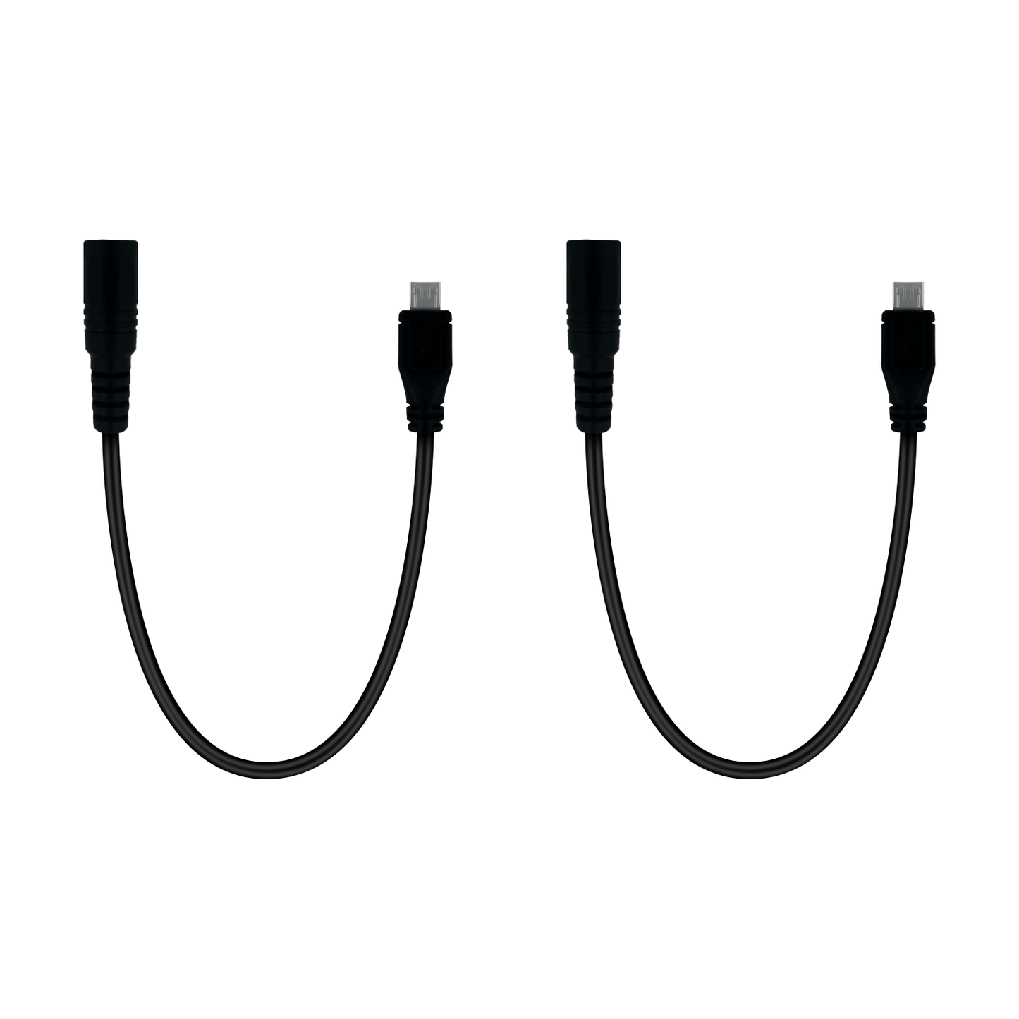 DC 5.5mm x 2.1mm female to type-c mili USB Micro USB power cable for LED desk lamps, small fans and other C-port devices