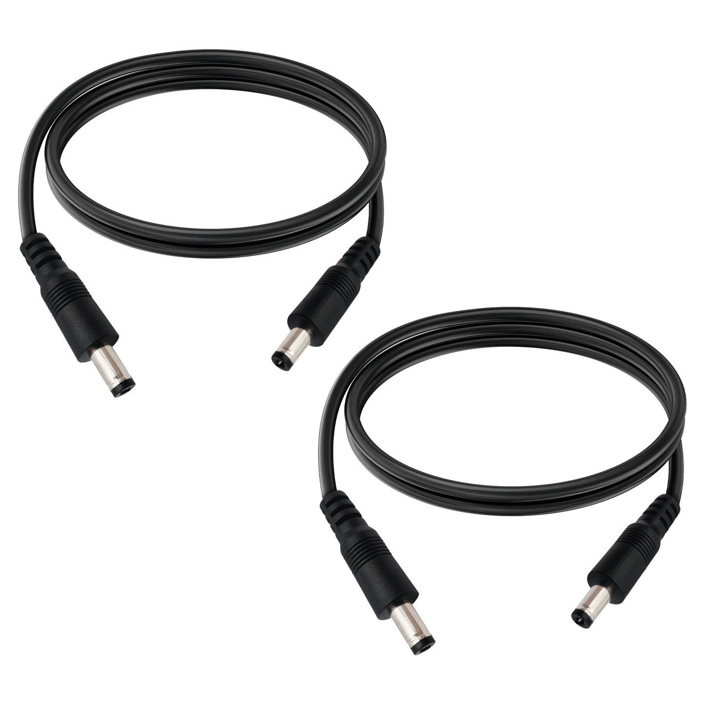 DC5.5x2.1mm 12V Male to Male Cable 18AWG Male to Male Extension Cable 12V Emergency Power 5521 Connector