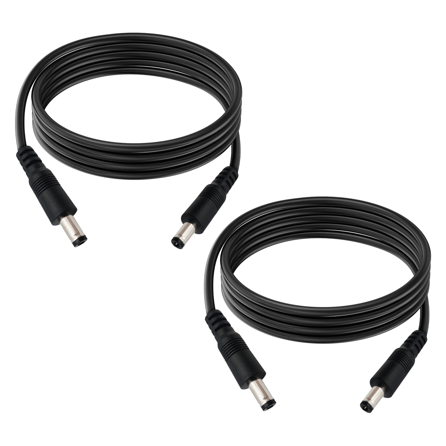DC5.5x2.1mm 12V Male to Male Cable 18AWG Male to Male Extension Cable 12V Emergency Power 5521 Connector