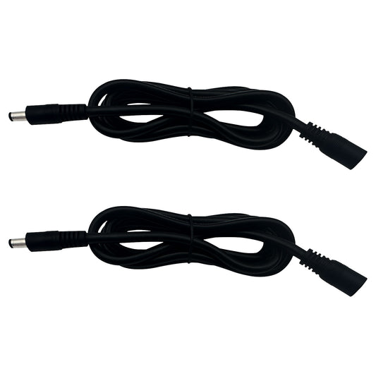 16AWG 5.5X 2.5mm, DC Extension Cable for IP Cameras CCTV Surveillance Cameras, LED Connectors DVR, Routers
