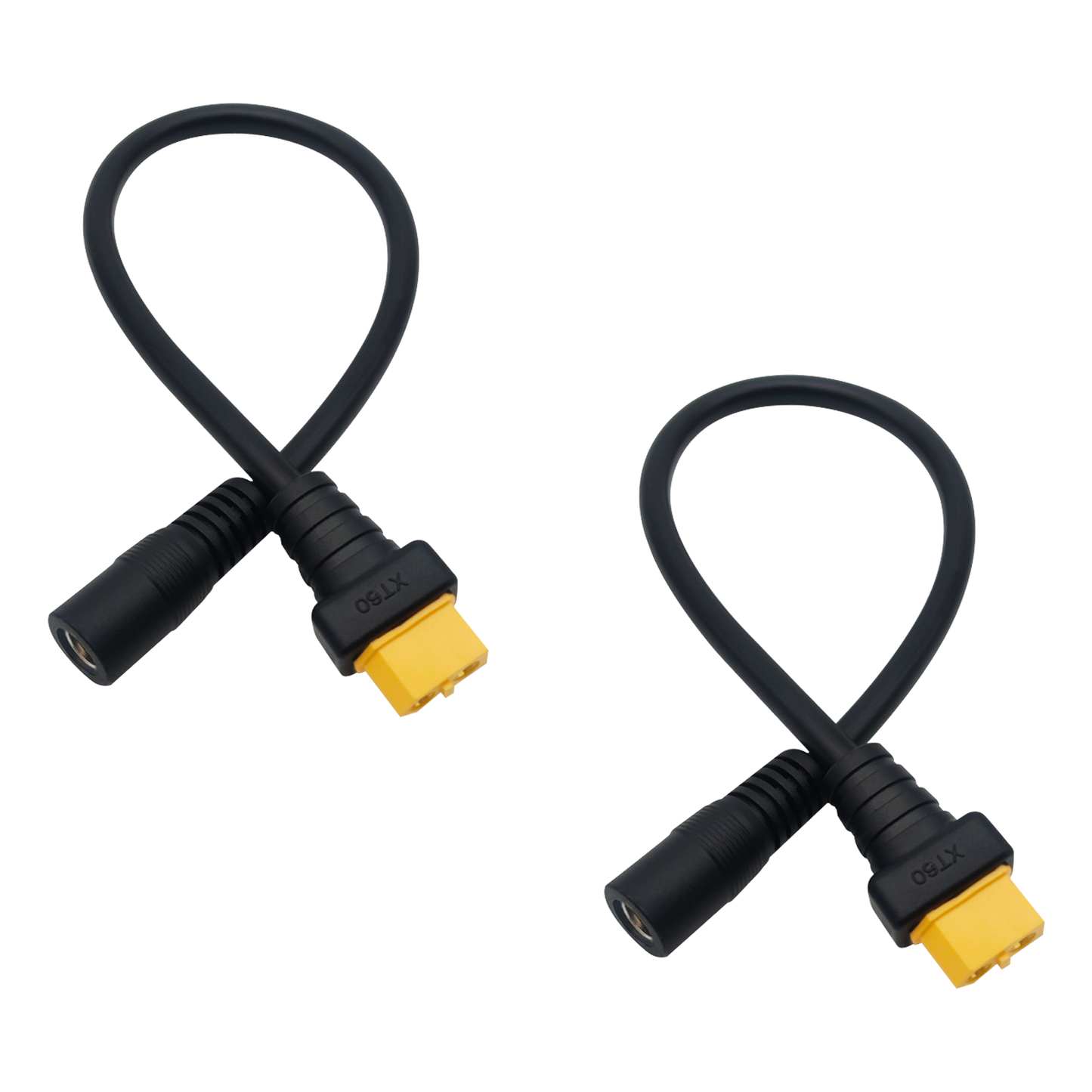 XT60 to DC5.5x2.1mm 14AWG Power Cord, Adapter for FPV, Goggles, Outdoor Power Cords, Solar Batteries, etc.