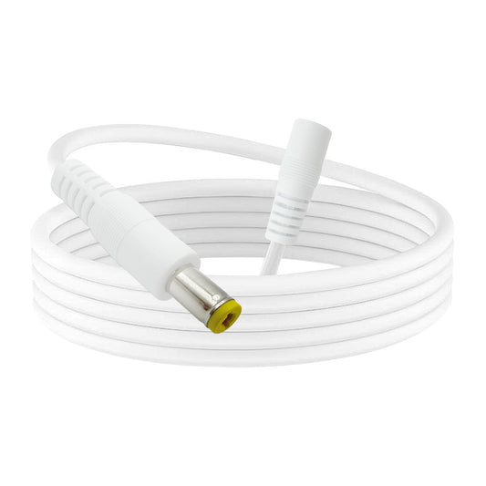 DC5.5x2.1mm 12V Male to Female Power Extension Cable Barrel Connector for CCTV Security Camera IP Camera DVR