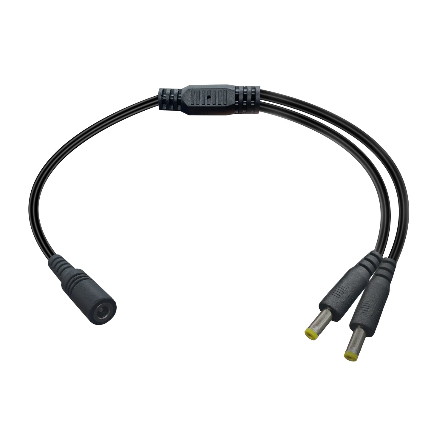 DC4.0x1.7mm Splitter Cable, 12V 3A Power Splitter Cable Y Adapter for CCTV Security Cameras, LED Strips etc. for 4.0x1.7mm