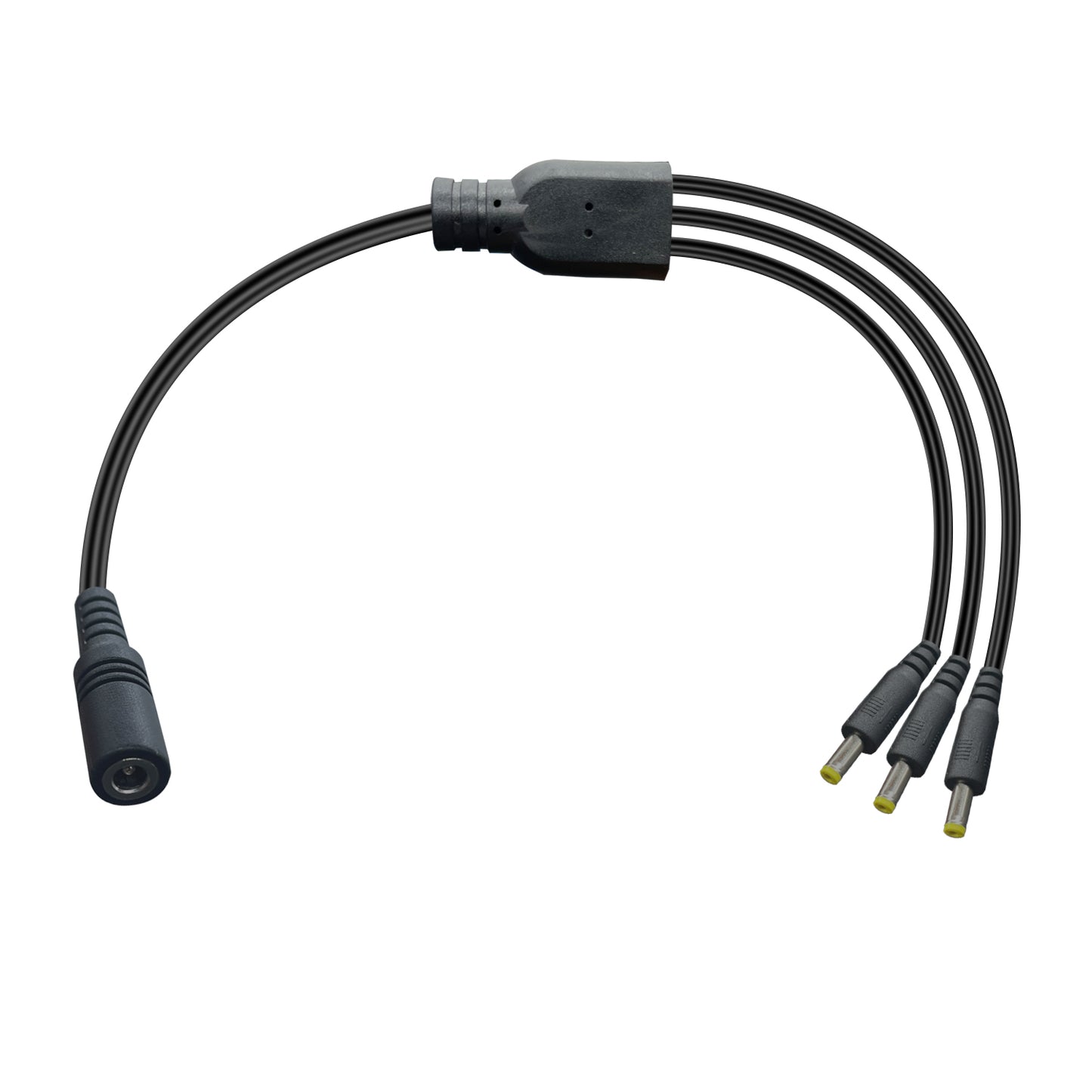 DC4.0x1.7mm Splitter Cable, 12V 3A Power Splitter Cable Y Adapter for CCTV Security Cameras, LED Strips etc. for 4.0x1.7mm