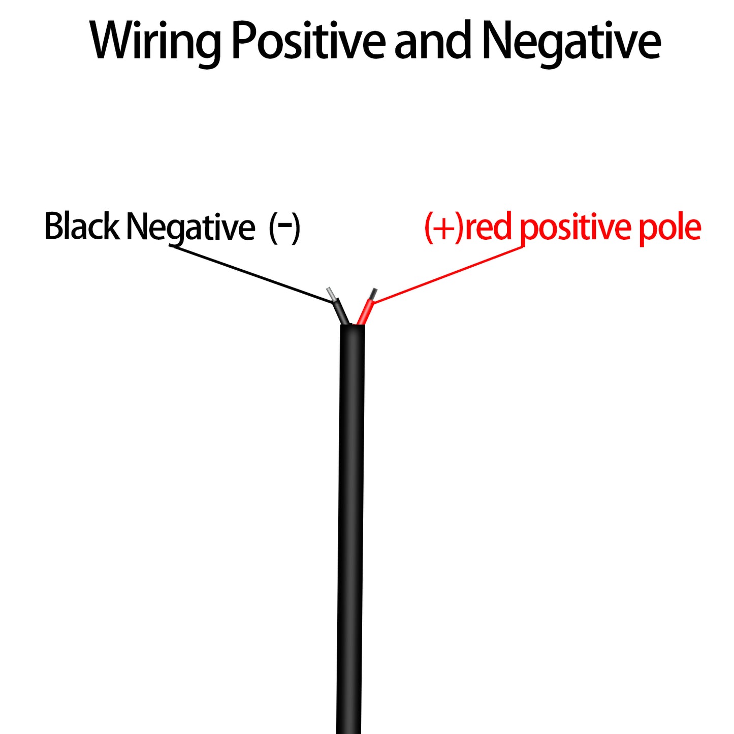 5.5x2.1mm / 5.5x2.5mm 14AWG DC Pigtail Power Cord for CCTV Security Cameras Outdoor Power Supply Convenient Solar Charging Panel DC Power Repair Cable