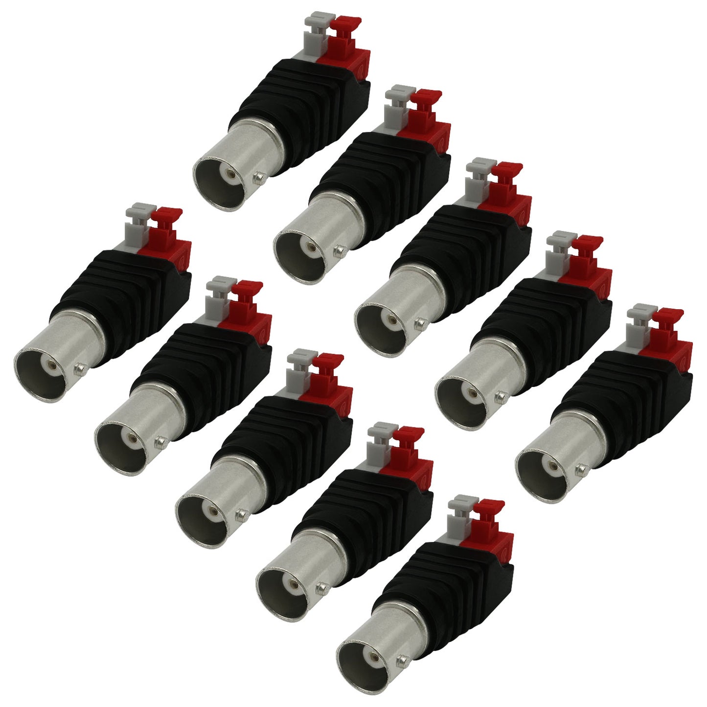 bnc Connector Video balun with solderless Screw Terminal Adapter RJ11 Connector