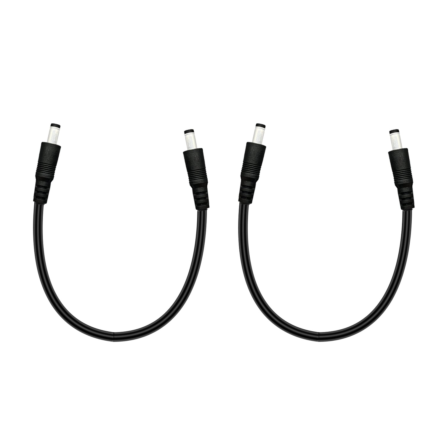 DC5.5x2.5mm 12V Power Cord 18AWG Male to Male Extension Cable 5525 Connector