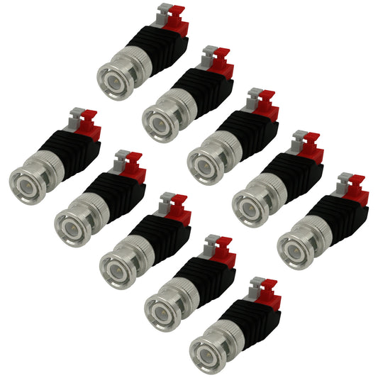 bnc Connector Video balun with solderless Screw Terminal Adapter RJ11 Connector