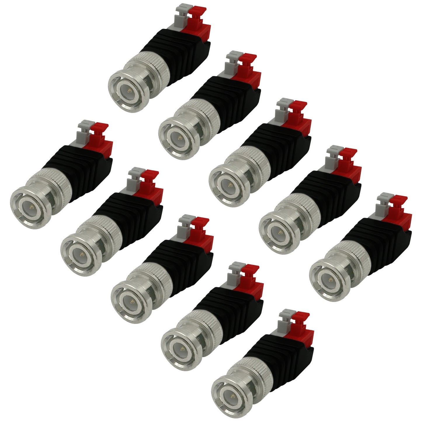 bnc Connector Video balun with solderless Screw Terminal Adapter RJ11 Connector