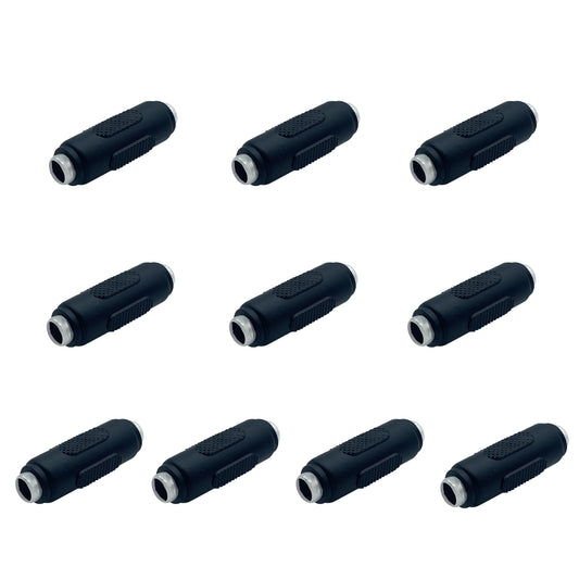 12V DC Connector Female to Female DC Power Connector Barrel Connector for LED Strip Light CCTV Surveillance Camera 10pcs