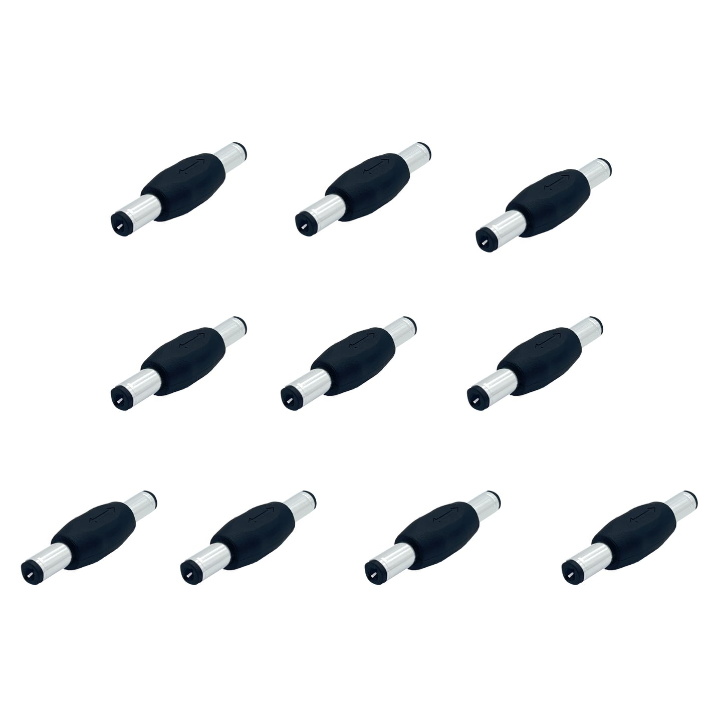 12V DC Connector for LED Strip Lights CCTV Surveillance Cameras Male to Male DC Power Connector Barrel Connector 10pcs