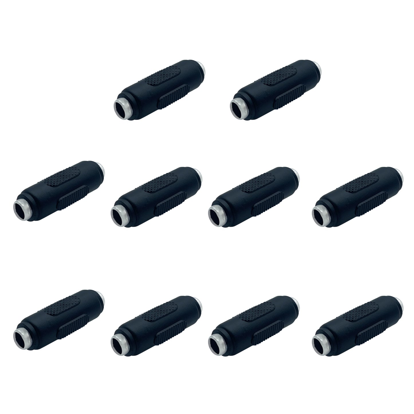 12V DC Connector Female to Female DC Power Connector Barrel Connector for LED Strip Light CCTV Surveillance Camera 10pcs