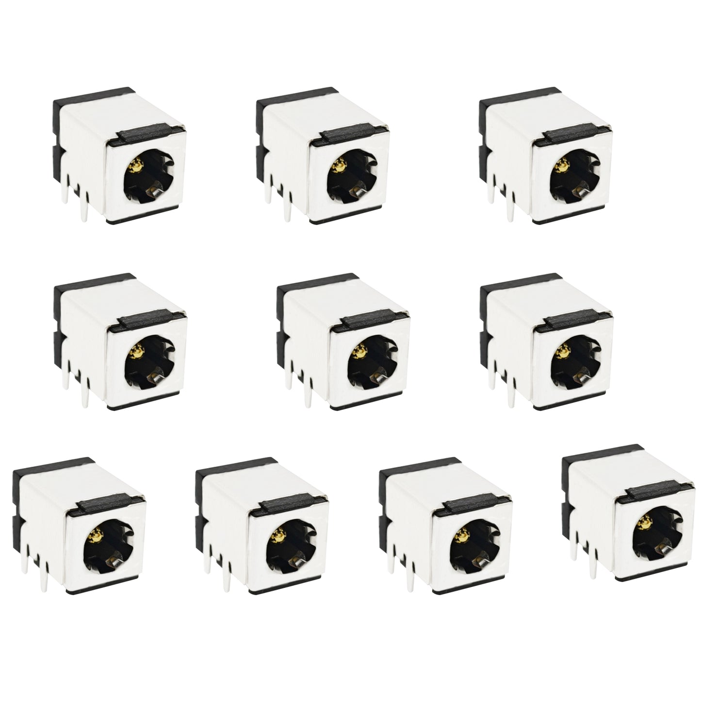 DC Power Jack 5.5 x 2.5mm Female DC Cartridge Jack Panel Mount Connector