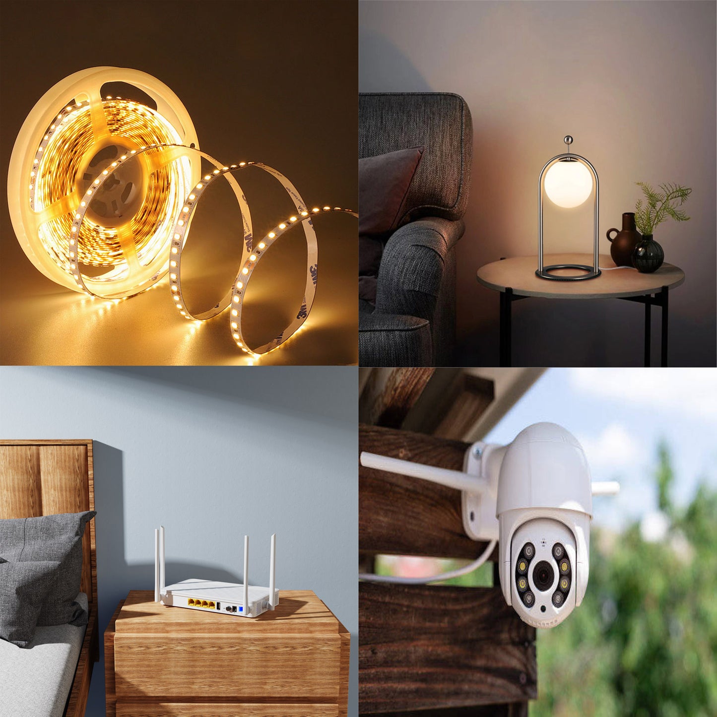 DC4.0x1.7mm Male to Female DC Power Extension Cable for Bluetooth Speaker Walkman Fan 12V DC Power Cable IP Surveillance Camera Table Lamp LED Strip Lights and Other Equipment