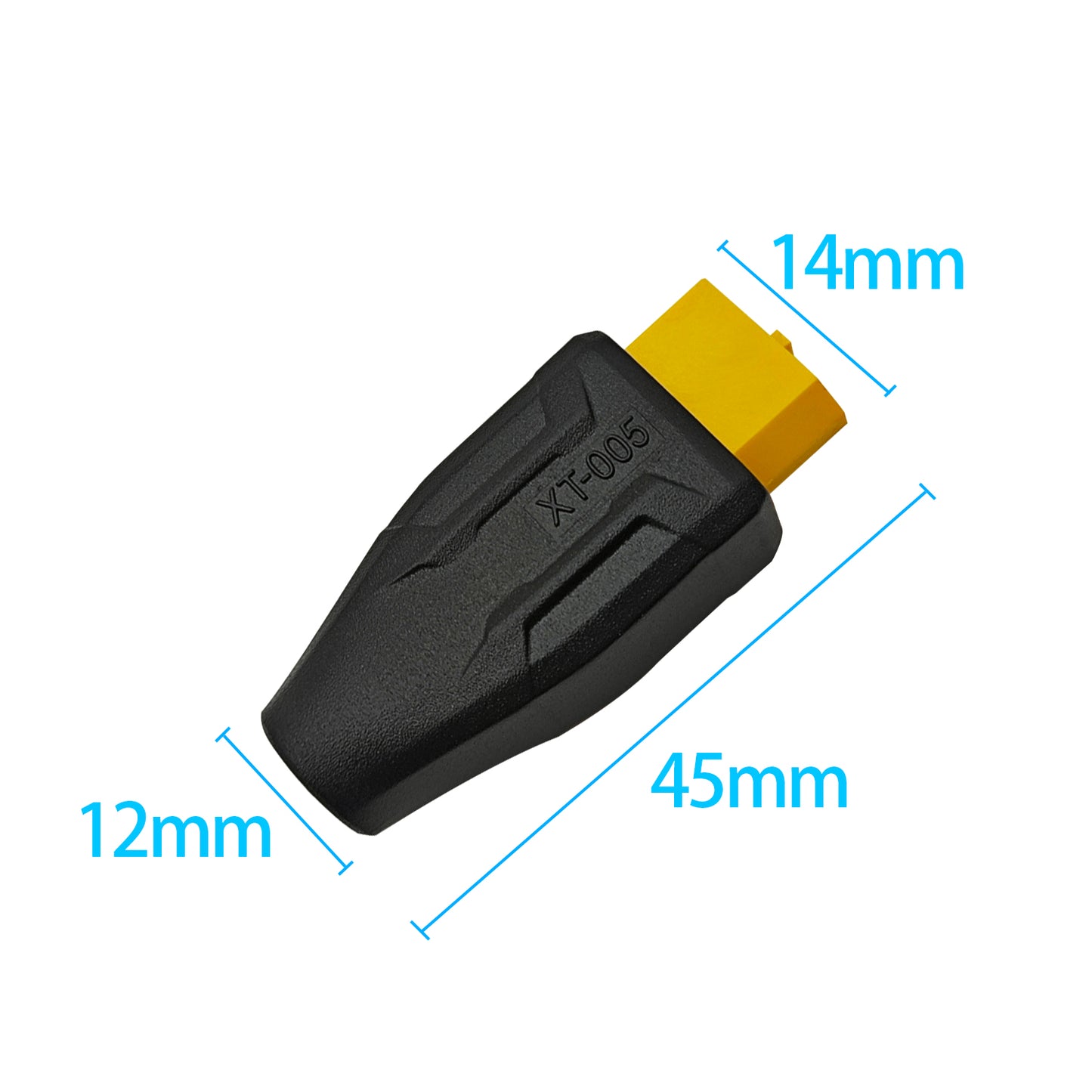 XT60 Adapter to DC5521 Connector for FPV Drone Model Storage Power Supply
