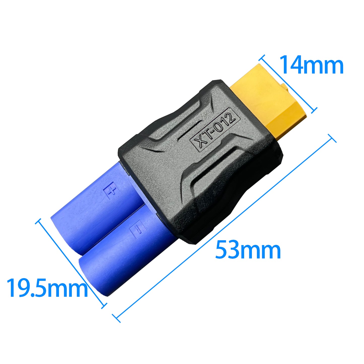 XT60 to EC5 Connector Adapter Adapter for Li-Ion Battery Connector Adapter FPV Drone R/C Vehicle